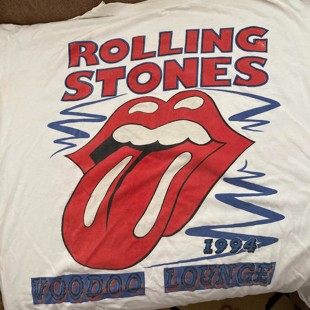 Rolling Stones Voodoo Lounge World Tour T-Shirt (1994). RARE!